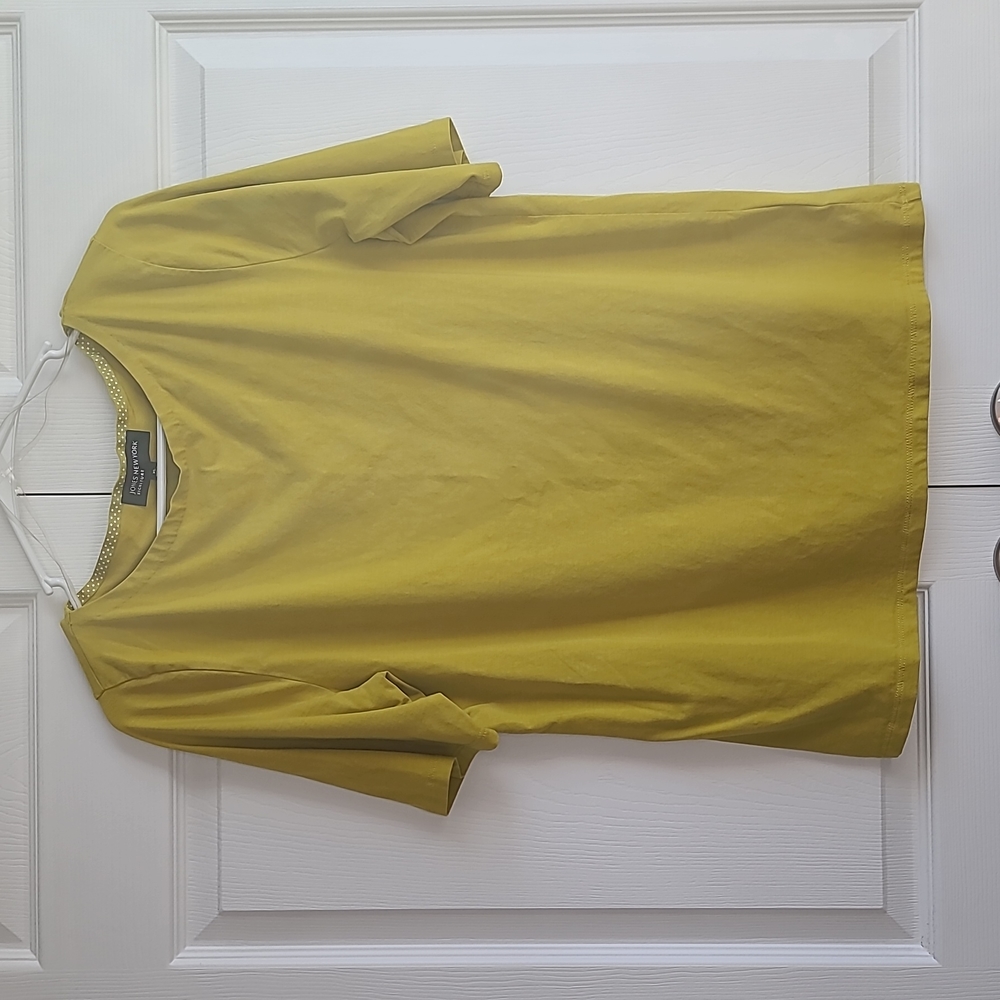 Chartreuse Green Jones New York Top, XL